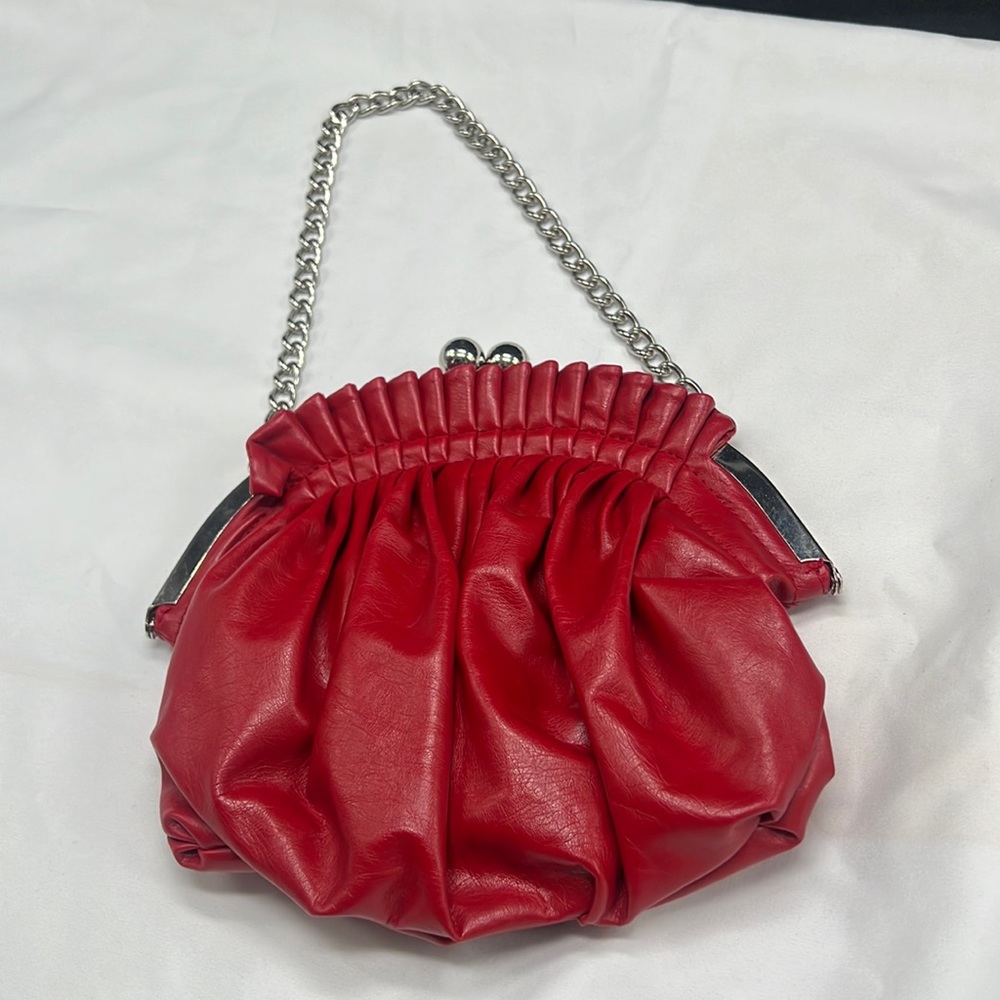 Super cute RED clutch evening bag